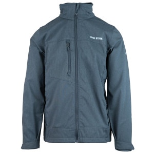 Men's Columbia softshell water-resistant graphite zip up jacket